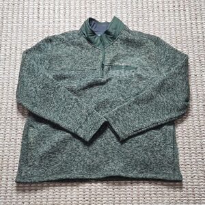 Eddie Bauer XXL Green Pullover Sweater Sweatshirt Plus Size Top